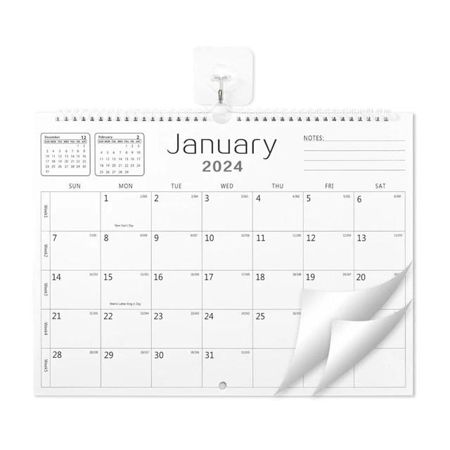 WALL CALENDAR CALENDAR 20242025 from Jan. 2025 to Jun. 2025,18 Months
