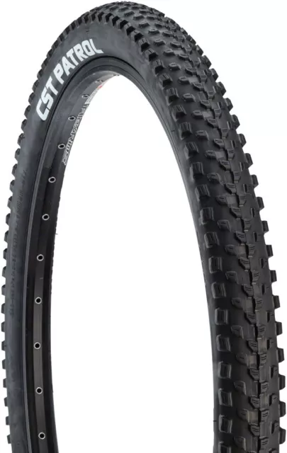 Cst Patrouille Pneu 26x2.1 Acier Noir Perle Simple Composant 27TPI MTB Montagne