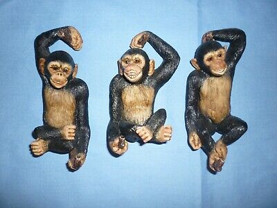 Resin Monkey Key Holder Necklace Holder Wall Hangers (A 601)