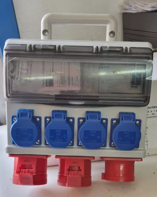 Quadro Elettrico Da Cantiere Globe Warehouse Mobil - Presa CEE con 12 moduli...