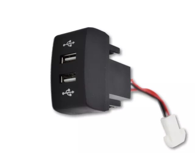 Double Usb Dual Port Max 3A Dash Truck Charger Outlet Iveco Stralis Eurocargo