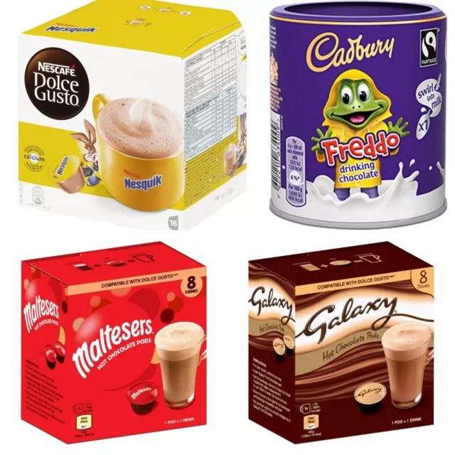 Galaxy Light Hot Chocolate Dolce Gusto Compatible Capsules - Coffee Pod Co
