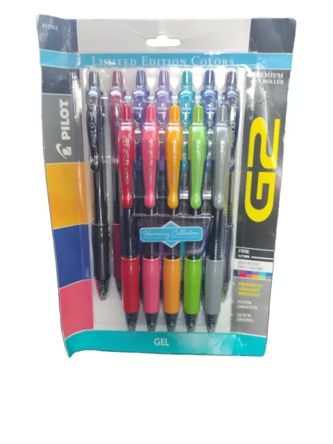Pilot G2 Limited Edition Colors Premium Gel Roller  12 Pack | Harmony Collection