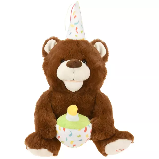 Happy Birthday Singing Bear 13" Musical Soft Kids Gift Plush Toy Doll Xmas Teddy