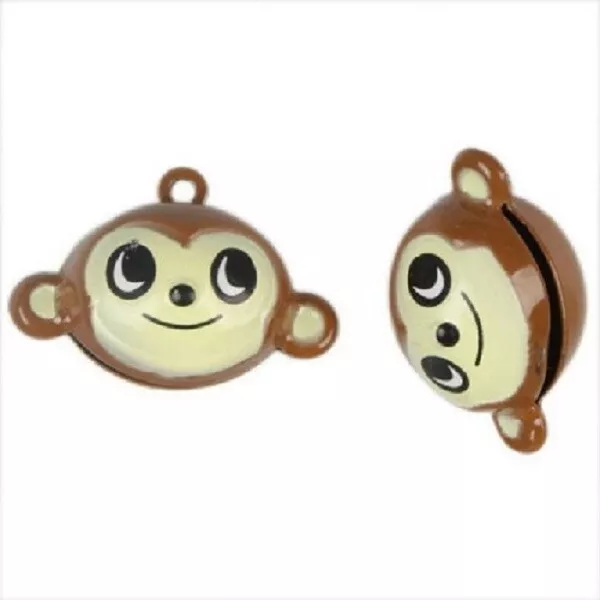 Bell tag charm for cat collar have you got a cheeky little monkey not a loud