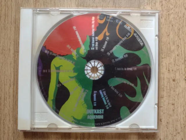 Outkast Aquemini CD 1998 Hip Hop Ersatzhülle Vintage Retro - Zustand akzeptabel