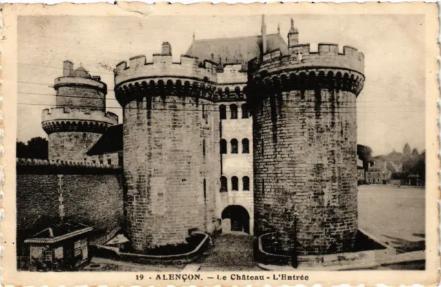 CPA AK ALENCON - Le Chateau - L'Entrée (355290)