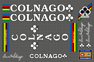 Krabo Krautscheid Frame STICKER SET VERSIONE BLACK 