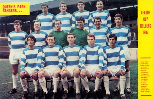 Qpr Football Team Photo>1966-67 Season