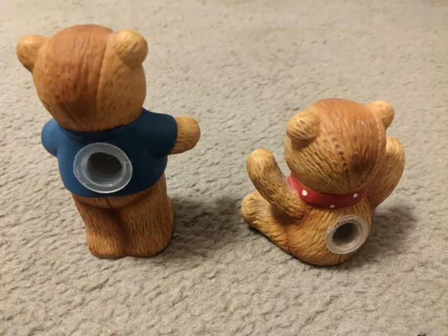 Enesco Lucy And Me Bears Lucy Rigg Pencil Sharpener Bear Lot 2