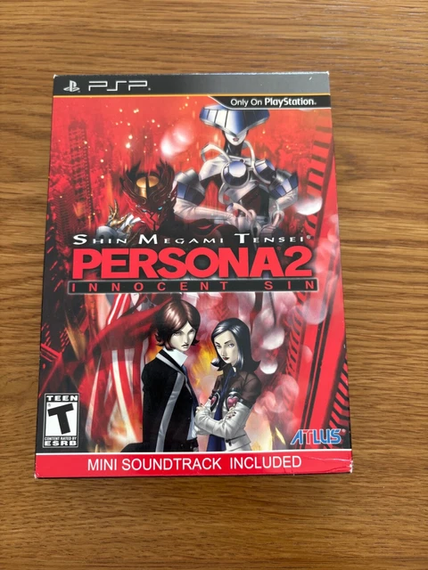 Jeu Persona 2: Innocent Sin - Sony PSP - PAL - Très Bon état