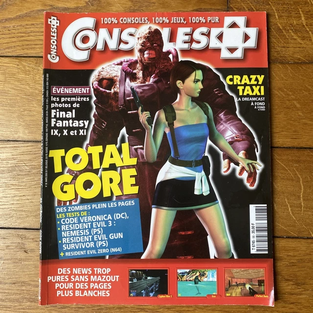 Magazine Console+ N°88 – Mai 1999 – Resident Evil, Soulblade 2 – PlayStation, Nintendo – Rétro Gaming