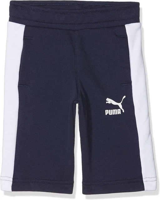 Pantaloni corti per bambini PUMA Bermuda classica, Peacoat, 128