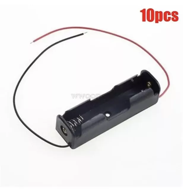 10Pcs 18650 Battery Clip Holder Box Case