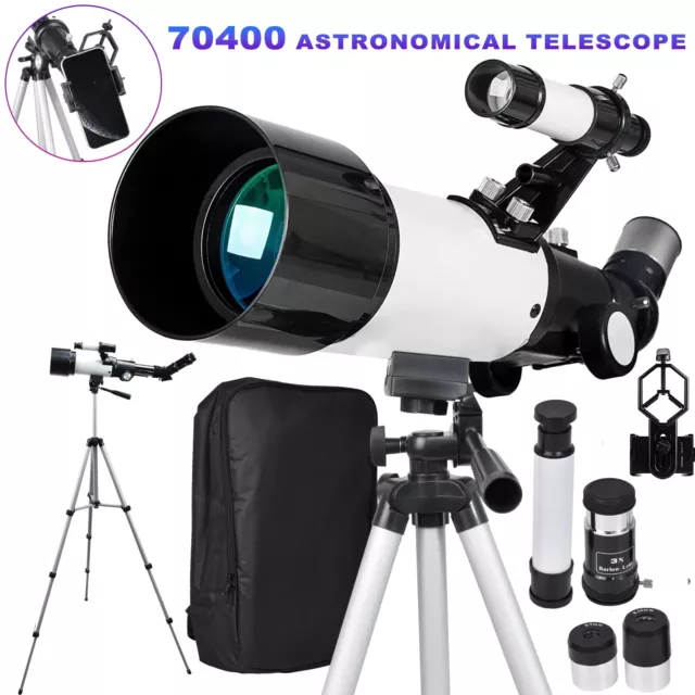 Professional Astronomical Telescope with High Tripod Travel Bag Adults Kids Gift