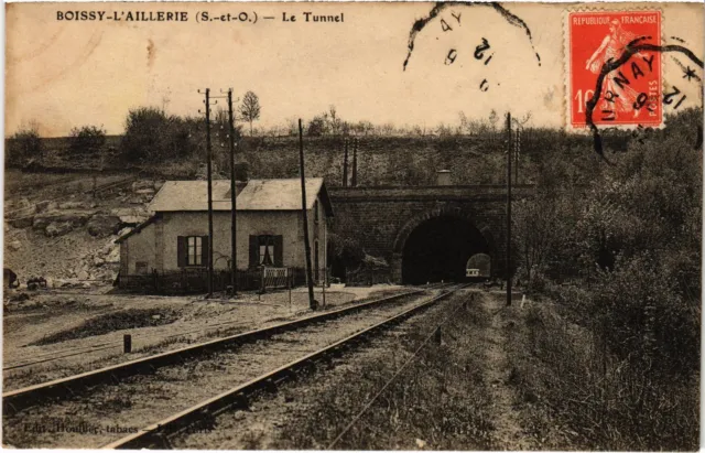 CPA Boissy l'Aillerie Le Tunnel FRANCE (1308954)