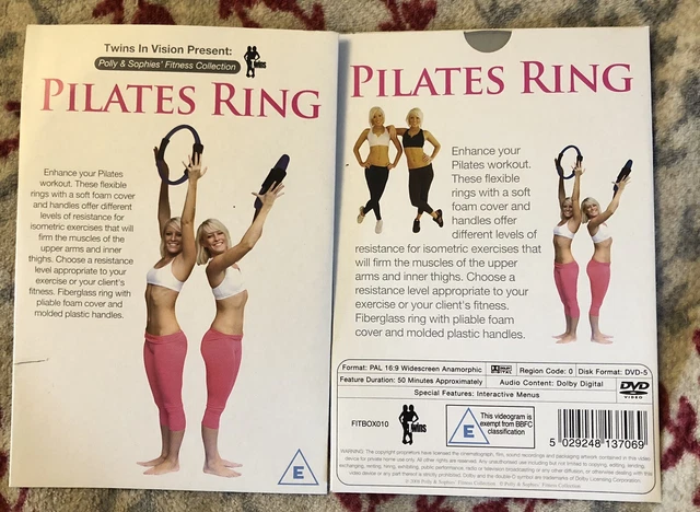 Pilates ring store and dvd