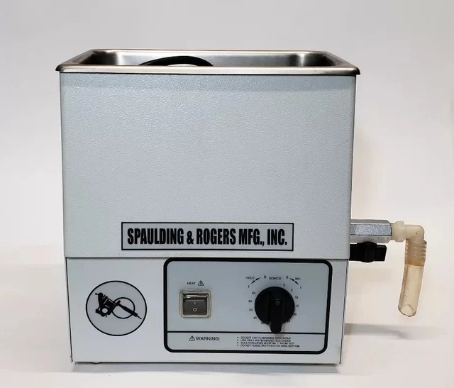 ULTRASONIC CLEANER SM25R-MTH Spaulding & Rogers Stainless Steel 