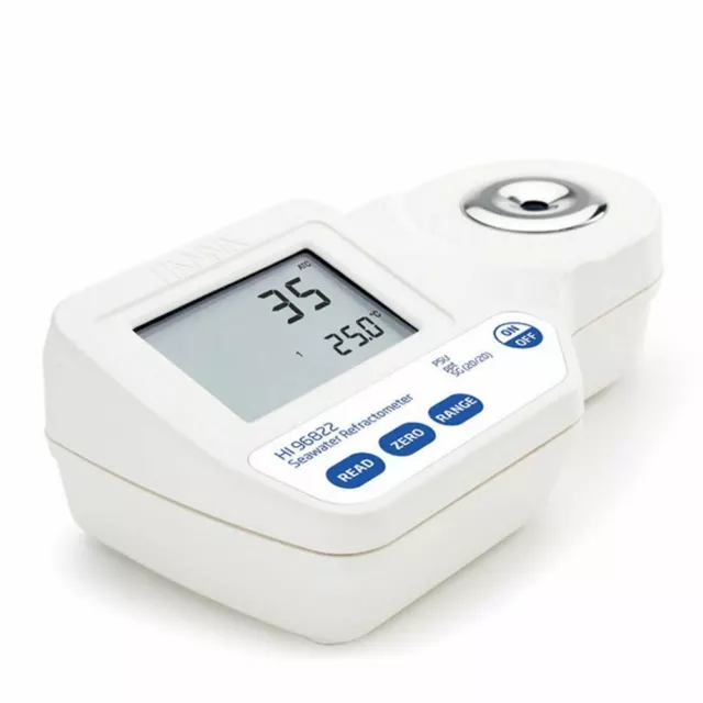 Digital Refractometer for Seawater Analysis (HI96822) - Hanna Instruments