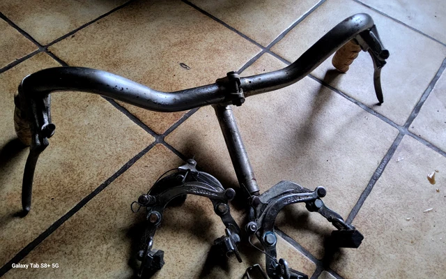 ATAX GUIDON POTENCE ANCIEN ALU VELO VILLE HANDLEBARS STEM