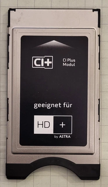 CI+ MODULO PER ricezione HD Plus SAT (senza scheda) EUR 8,50 - PicClick IT