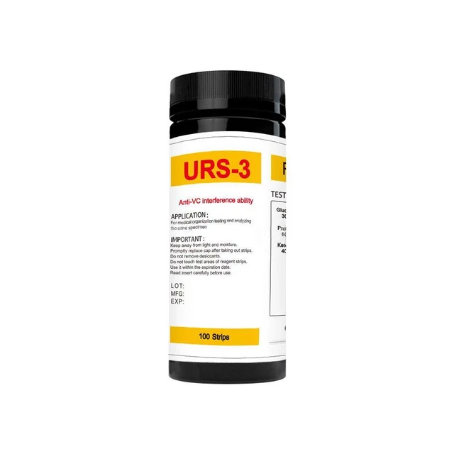 Track Your Health with 100Strips Urine Test - Protein Ketone and Glucose Levels