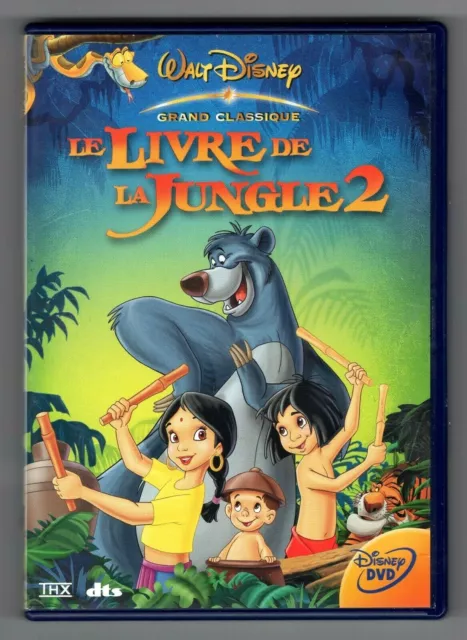 Dvd Walt Disney ★ Le Livre De La Jungle 2 - Losange Jaune N°69 ★ (Zone 2)