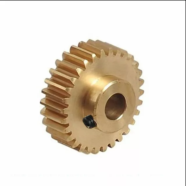 New 0.5 Modulus Brass Gear 16-120 Tooth, 3 to 8mm Hole Dia. Drive Gearbox Select