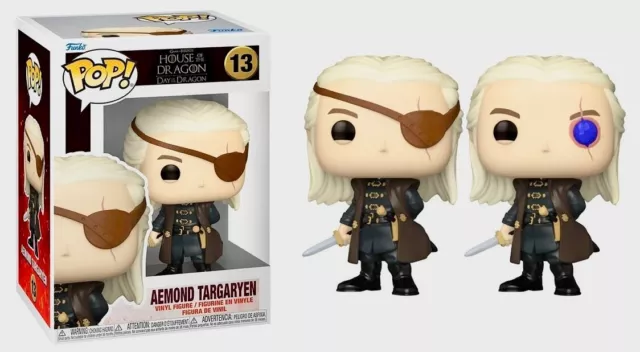 AEMOND TARGARYEN Statuetta vinile 13 Funko POP! House of the Dragon Game of Thrones