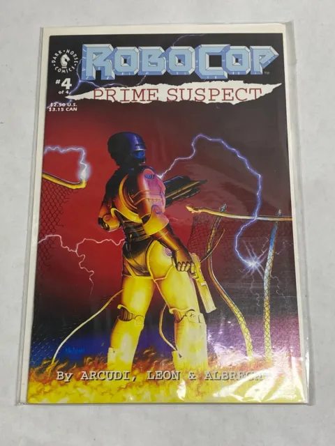 Dark Horse Comics RoboCop Prime Suspect #4 1992 Bagged & Boarded Near Mint