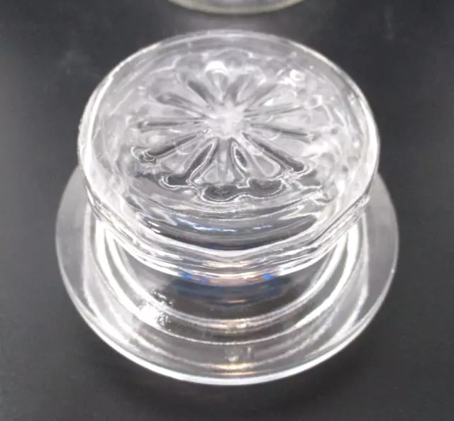 Candy Jar Clear Glass with Lid Canister 9 inch Apothecary 2