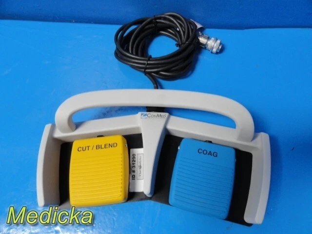 Conmed Electrosurgery 60-6700-001 Monopolar System 5000 ESU Foot Control ~ 31290