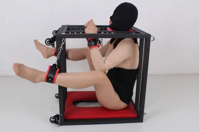 New Large Cage Restraint Slave Training Frame Binding Torture Tool Flirt 3