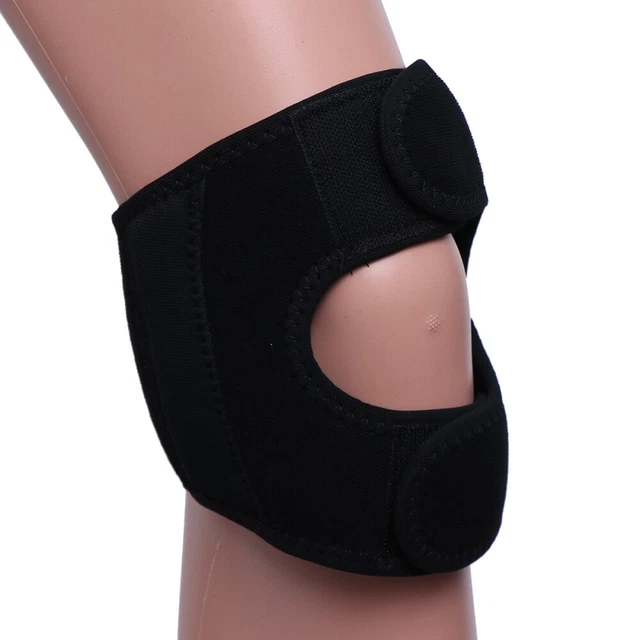 1 pezzo SBR Gomma Elastica Patella Brace Ginocchia Cintura Sport Sicurezza Ginocchio