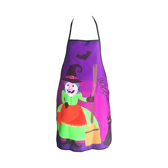 Grembiule Halloween divertente cuoco cucina grembiule per adulti costume festa taglia