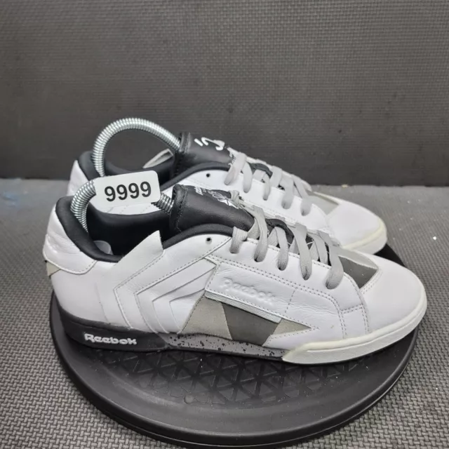 Reebok x Orka Collective Shoes Womens Sz 8 White Black Low Top Sneakers