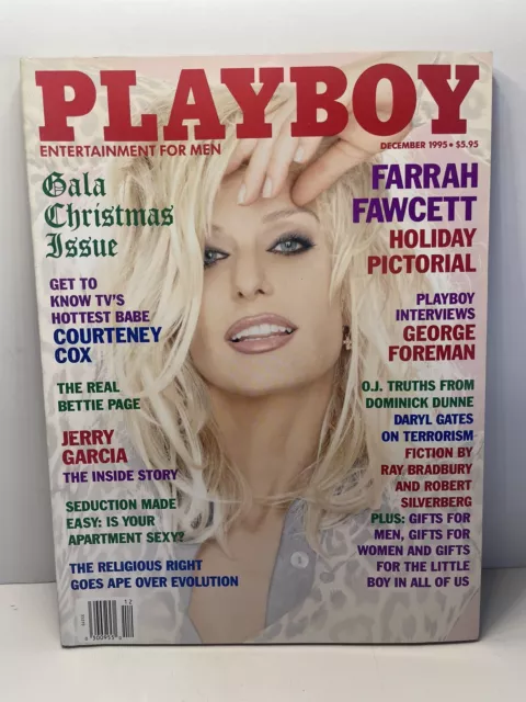 Vintage Playboy Magazine December 1995 Farrah Fawcett 11 99 Picclick