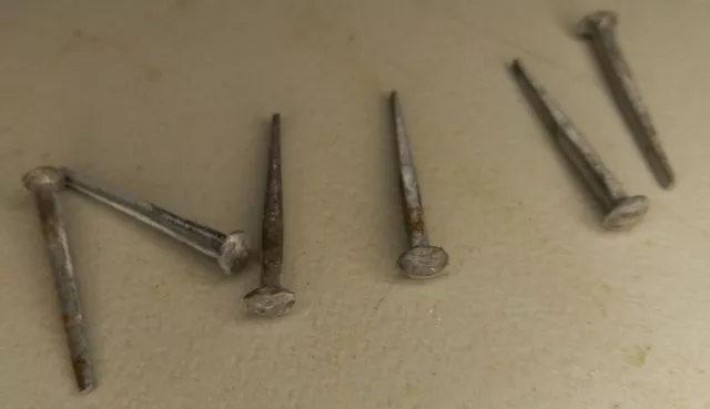 Vintage nails 1” domed rose  head   rustic 150 count