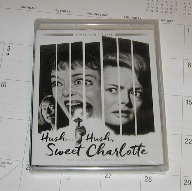Hush... Hush, Sweet Charlotte (1964) Blu-Ray - Twilight Time Limited Edition New Hush... Hush, Sweet Charlotte (1964) Blu-Ray - Twilight Time Limited Edition New
