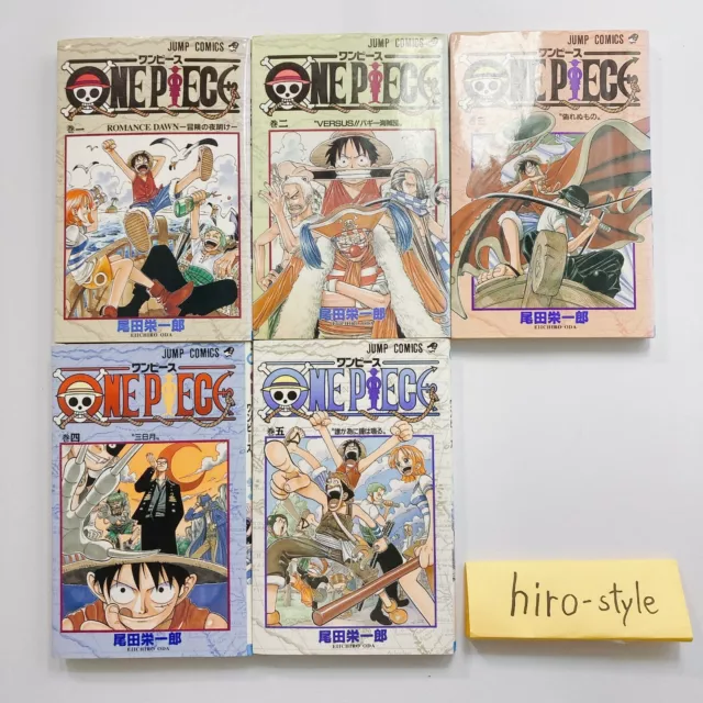 One piece vol.1-102 Manga Comics Complete Set Japanese version All volume