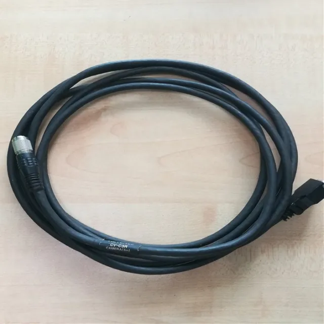 one KEYENCE CV-C3R Vision connection cable Used FREE SHIPPING