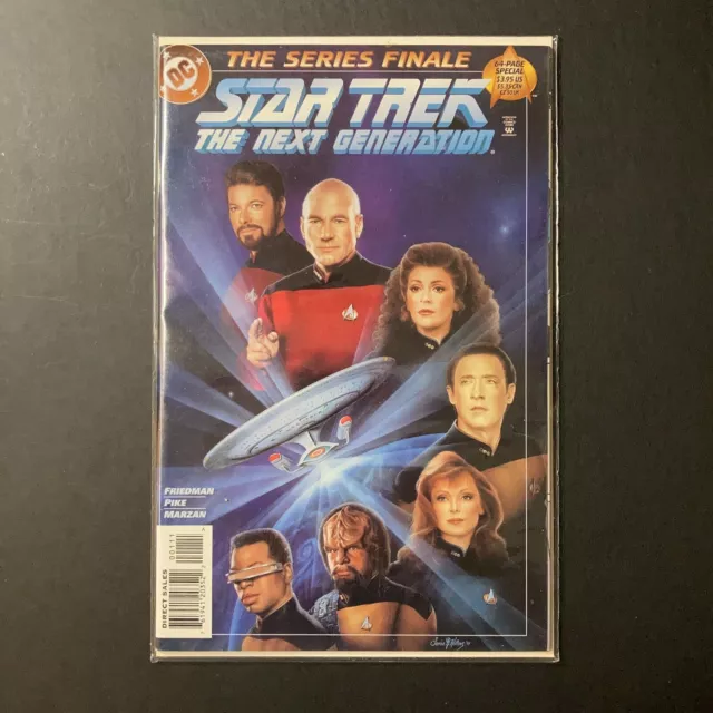Star Trek The Next Generation Series Finale 64 Page Special DC Comics 1994
