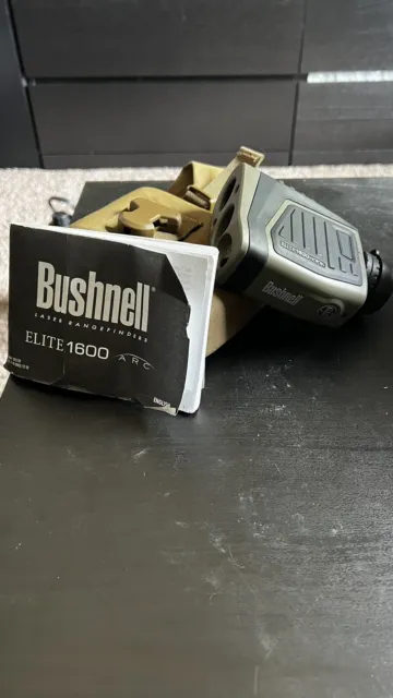 Bushnell Elite 1600 Arc Laser Rangefinder- 7x26, Waterproof