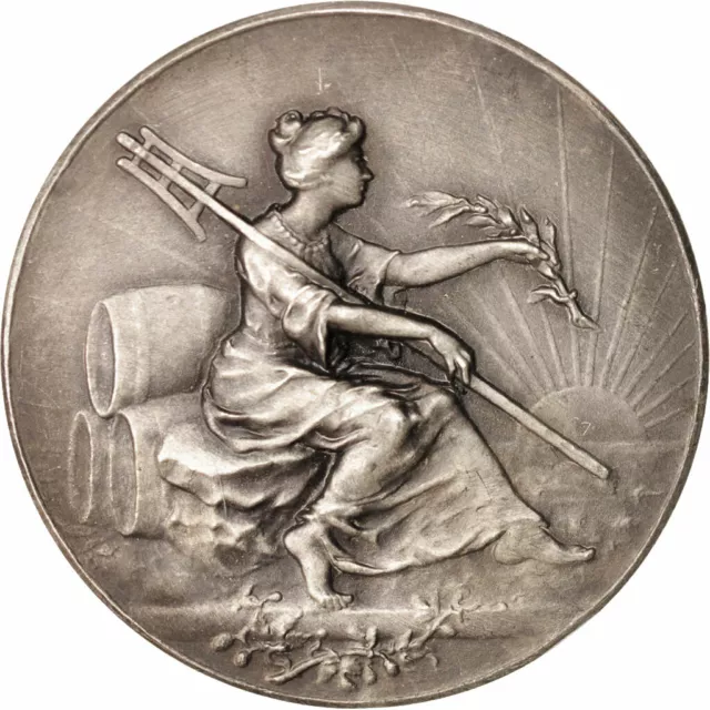 [#414174] France, Medal, Syndicat des Brasseurs de la Région du Nord de la Fra,