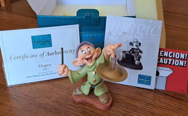 WDCC Disney - Dopey - from "Snow White and the seven dwarfs" MIB with COA