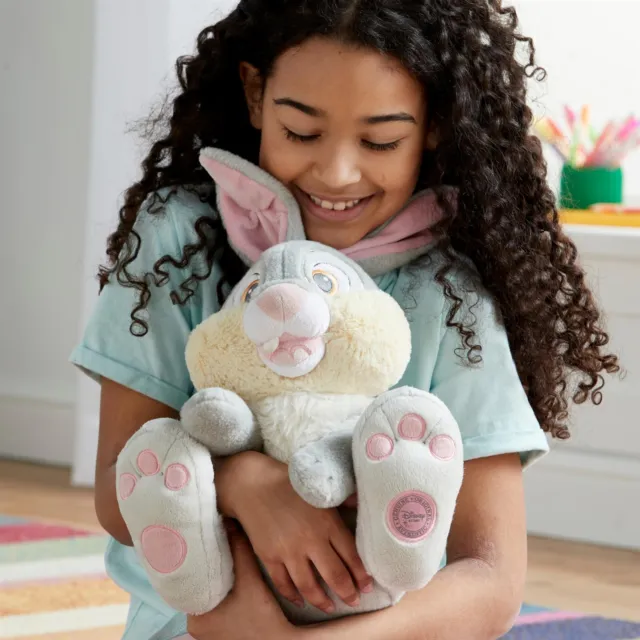 Disney Thumper Soft Toy Bambi Cute Fun Plush Grey Fluffy Easter Bunny 32cm/13” 3