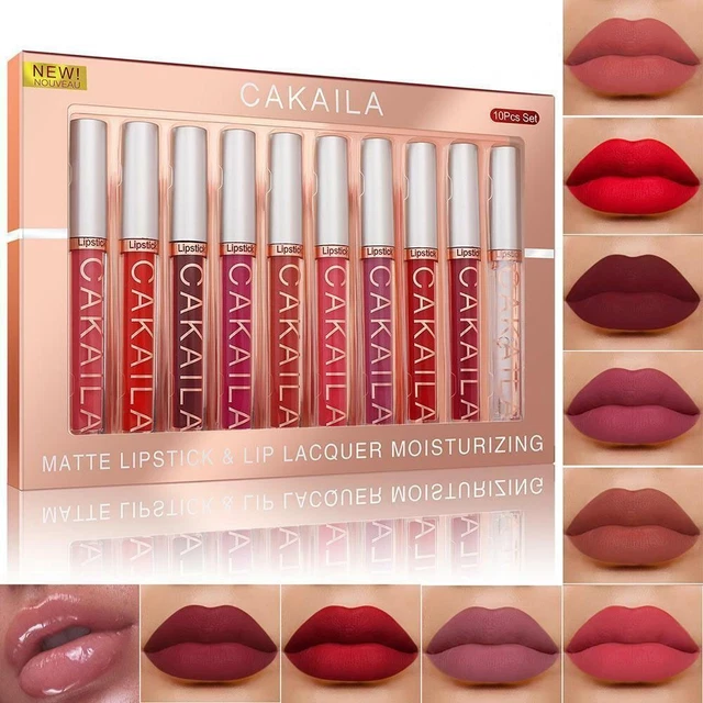à lèvres mat Gloss à lèvres Glaçage à lèvres en velours Outils de maquillage