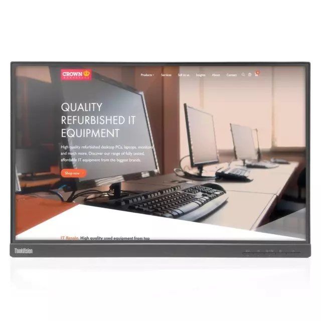LENOVO T23I-10 23" IPS FHD 1080p Monitor w/o Stand - GRADE A