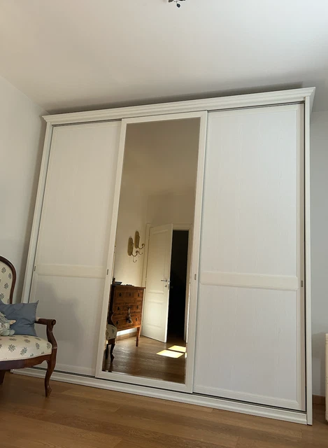 Armoire Style Marin En Acajou Massif – Fabrication Italienne Artisanale – 2 Portes