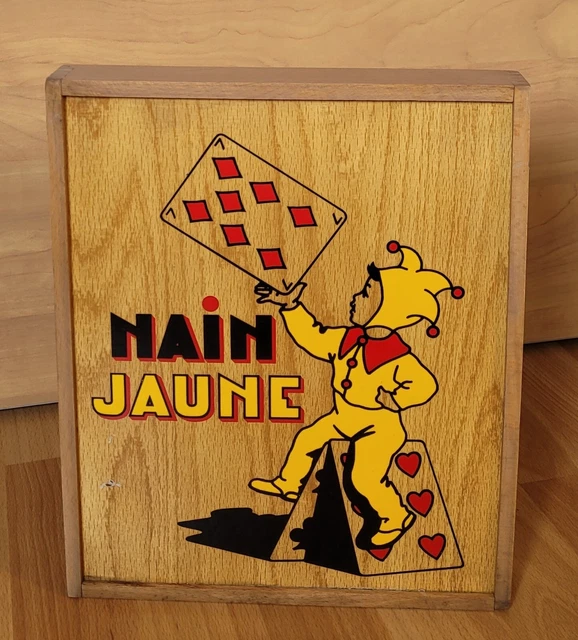 Jeu De Nain Jaune Ancien - Boîte En Bois Manufrance, Complet, Occasion